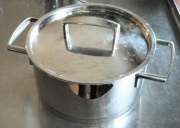 Garnek ZWILLING VITALITY - 3 litry - 20cm 20 cm + pokrywka - stalowy DB+ 