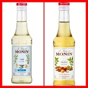 Mix syropów Monin zestaw 2x250 XL wanilia orzech  do kawy,do deserów,drink