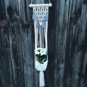 Kwietnik boho do domu na taras