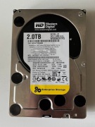 Dysk HDD 3,5” 2TB WD RE4-GP (Enterprise) - niski przebieg - stan IDEALNY