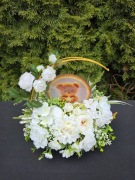 Stroik nagrobny dla dziecka, miś 