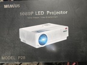 Projektor LED wimius P28 FullHd obraz 300"