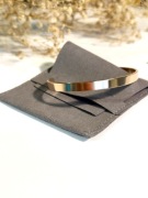 Bransoletka Cuff – Rose Gold (stal nierdzewna 304)