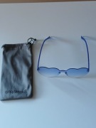 Stylowe okulary SERCA bezoprawkowe | Niebieskie ombre