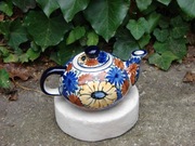 Czajniczek, imbryk recznie malowany Bolesławiec.