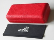 LOVE MOSCHINO etui na okulary Nowe