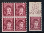 GG.104,Kopernik ,czwórka plus jeden znaczek z marginesem