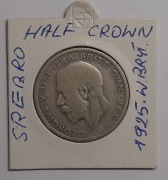 HALF CROWN 1925 ROK srebro