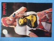 GUNS N 'ROSES, QUEEN, BOBBY BROWN - plakat z czasopisma BRAVO