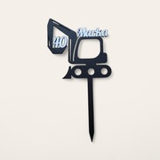 Toper, topper, koparka, budowa