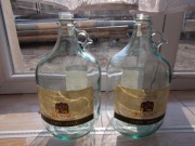 butelka szklana pusta 5l 2 sztuki szklane puste butelki