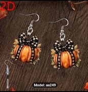 2D Vintage Elegantne Rysunki z Wachlarzem i Tykwią z Akrylu