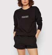 Bluza Czarna Oversize Calvin Klein XL Reimagine Heritage QS683ZE-VB 1 