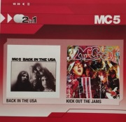 MC5 – Back In The USA / Kick Out The Jams  2xCD punk,garage,rock & roll  US