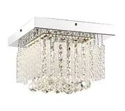 Piękna lampa kryształowa led