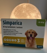 Simparica dla psów 80mg 20-40kg