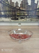 Szklany koszyk dekoracyjny z uchwytem – Walther Glas Germany