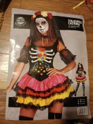 Strój karnawałowy Catrina, śmierć roz S - używany 