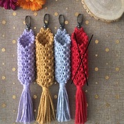 Etui na pomadkę, szminkę Rękodzieło Makrama 1szt