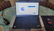 Laptop Lenovo ThinkPad T490s i5-8365U 8GB RAM 256GB NVMe W11 Full HD + mysz