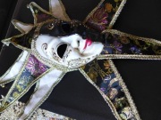 Maska Wenecka Joker w stylu maski Boris Brejcha