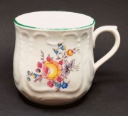 Kubek fajansowy, ok.0,5 l, D.11.