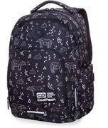 Czarny plecak CoolPack nieprzemakalny