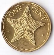 BAHAMY 1 cent 1974, KM# 59, UNC