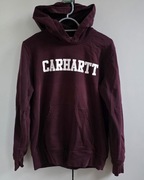 Carhartt bluza z kapturem kangurka M bordowa streetwear