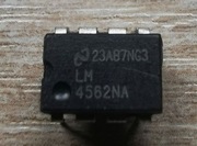 Układ scalony wzmacniacz operacyjny audio DIP8 LM4562NA LM4562