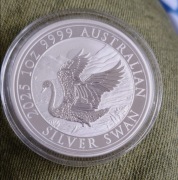 OKAZJA od 1 zł! Srebrna moneta AUSTRALIAN SWAN 2025 – 1 oz Ag 9999
