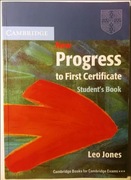 New Progress to First Certificate - Student's Book