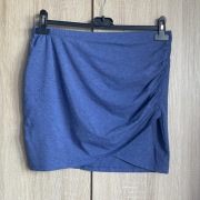 Niebieska krótka spódnica H&M 38/M