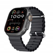 Smartwatch HK10 Ultra 3 czarna koperta 2.02 POŁĄCZENIA TRYBY SPORTOWE 