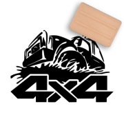 Naklejka 4x4 OFF ROAD na samochód - RAKLA GRATIS ! WZÓR-2