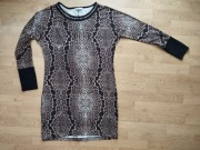 ANGIE SUKIENKA TUNIKA ROZMIAR XL 90% WISKOZA WZÓR : GEPART / LAMPART