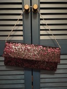 Cekinowa kopertówka torebka wieczorowa imprezowa Mohito