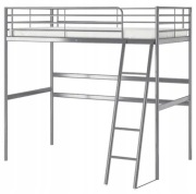 Łóżko piętrowe Ikea SVÄRTA