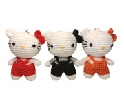 Breloczek Hello Kitty  Amigurumi 