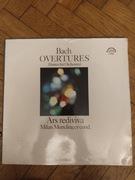 Album Dwie płyty winylowe Bach Uwertury muzyka klasyczna