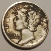 USA 1 dime 1918 ? Mercury