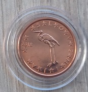 Słowenia 1cent 2018