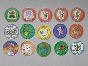 15 Pokemon Tazo - różne serie