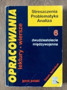 Opracowania. Lektury, wiersze. Liceum, technikum. Język polski
