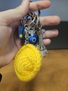 Pielmieszek ręcznie robiony brelok