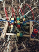 Drewniana duza zabawka