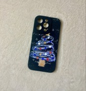 Etui świąteczne choinka na iPhone 14 Pro