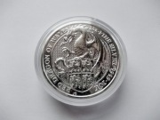 Bestie królowej 2 oz - CZERWONY SMOK WALII,  2017, 2 uncje 62,2g 