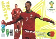 PANINI FIFA WORLD CUP BRASIL 2014 CRISTIANO RONALDO TOP MASTER PORTUGALIA