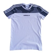ADIDAS  t-shirt  oryginalna  koszulka biała, moro  rozmiar  S